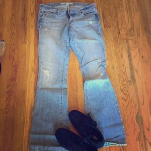 VINTAGE 👀 Flare Abercrombie jeans HTF size 8 long